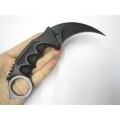 BLACK Counter Strike Titanium Karambit Knife fox Claws necklace knife - ONLY 5 AVAILABLE!!
