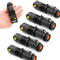 CREE Mini LED Flashlight Rechargeable Adjustable Focus Zoom Light   -  Only 3 Available!!