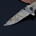 STRIDER Outdoor Reed Camouflage Folding Knife  -2 Available!!