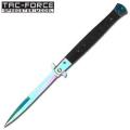 TAC-FORCE SPEEDSTER MONSTER 13" STILETTO RAINBOW LOCK KNIFE - 3 AVAILABLE!!