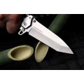2018 Jun Lang 16011A Folding Knife - SILVER - 2 AVAILABLE!!