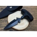 Self-Defense M-Tech Push Dagger Knife 440C blade with belt sheath - 5 Available!!