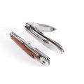 Benchmade DA-68 Knife EDC Pocket Wood Steel Handle Drop Point Keychain Knife - 2 AVAILABLE!!