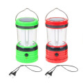 220V Rechargeable Solar LED Lantern & Camping Lamp (Green/Red) - 3 Available!!