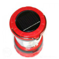 YuTian YT-821 220V Rechargeable Solar LED Lantern & Camping Lamp (Green/Red)