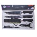 Cookstyle Chef Knife Set 6 Piece - Non stick coated, Non slip - 2 Available!!