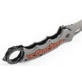 NEW - Fox FA42 Karambit 440C Titanium Coated Blade Wood + Steel Handle Claw Knife  - 3 Available!!