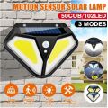 LED Solar Wall Light PIR Motion Sensor Lamp 3 Modes Outdoor IP65 Waterproof 50 COB - 10 Available!!