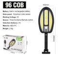 96 Cob Solar Sensor Street Light - 20 available