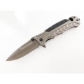 Browning FA46 Titanium finish sharp Blade Tactical Folding Knife - 5 Available