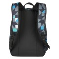 Volkano Geometric Series 15.6` Backpack with Laptop Compartment and Adjustable Shoulder Straps