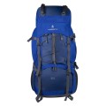 Volkano Icepick Series Backpack in Blue with 65 Litre Capacity and Rain Cover