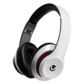 Volkano Falcon Series Foldable Aux Headphones in White with Scorching Bass and Built-In Microphone
