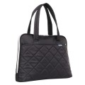 Kingsons Ladies In Fashion Series 15.6` (39.6cm) Ladies Laptop Shoulder Bag in Black