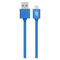 Pro Bass Power Series Micro USB Cable - Blue