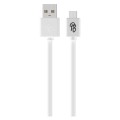 Pro Bass Power Series Micro USB Cable - 1m - White