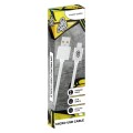 Pro Bass Power Series Micro USB Cable - 1m - White