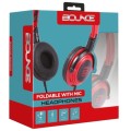 Bounce Swing Series Headphones - Red/Black