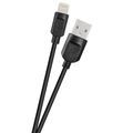 Bounce Cord series 1.2 m Lightning cable - Black