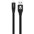 Volkano Slim Series Lightning Cable- Black