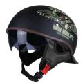 Retro Motorcycle Half Face Helmet