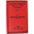 Stanley Gibbon`s postage stamp catalogue 1953 Part 1 British Empire