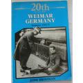 Weimar Germany 1918-33 by Josh Brown-Longman History series