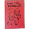 Some South African Politicians by L.E.Neame