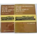 Steam Locomotives of the South African Railways by D.F. Holland. Volume 1-2
