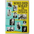 Who did what in South Africa by Mona de Beer