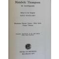 Matabele Thompson an autobiography edited by Nancy Rouillard