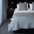 Cotton Suede Blanket  | Eggshell / King 230 X 275cm