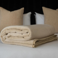 Cotton Suede Blanket  | Bone / King 230 X 275cm