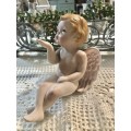 Vintage ceramic cherub