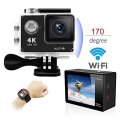 WOW!!! 4K WiFi Waterproof Sports Action Camera + Remote - Ultra HD - Super Wide Angled Lens - HDMI