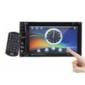 F6067B 6.2 inch 2 DIN Car DVD Stereo MP3 Player Bluetooth Touch TFT Screen AUX IN SD MMC Card Reader