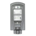 60W LED Solar Power Street Light, PIR Motion Sensor, Waterproof, Night Sensor with Remote Control