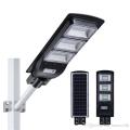 90W LED Solar Power Street Light, PIR Motion Sensor, Waterproof, Night Sensor with Remote