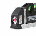 3-in-1 Laser Level Pro 3 - Laser & Spirit Leveling - Standard & Metric Rulers - Measuring Tape