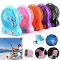 Mini Portable USB Rechargeable Fan - 3 Speed Settings