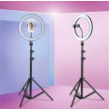 Professional 33cm (13") LED Ring Light with 1.8m Tripod Stand - Incl. 2 x Universal Phone Holders