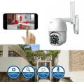 5MP Outdoor Surveillance Camera - Wi-Fi - IR Night Vision - Waterproof - 2 Way Audio - Full HD