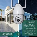 5MP Outdoor Surveillance Camera - Wi-Fi - IR Night Vision - Waterproof - 2 Way Audio - Full HD