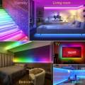 5m RGB Colour Changing LED Strip Lights With Remote