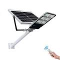 100W LED Solar Powered Street Light Complete With Solar Panel, Mounting Bracket And Remote Control