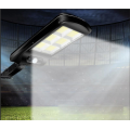 120 LED Solar Wall/Street Light with Remote Control - 120° Wide Angle - PIR Motion Sensor