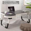 Stylish Portable Laptop Table - Ipad / Tablet Holder - Cup Holder