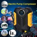 Digital Air Compressor Pump -Tyre Inflator - Portable - Built-In LED Light - 12V DC