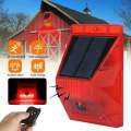 Solar Powered Beam - Remote Controlled - Sensor Activated - Built In 129db Alarm Siren