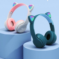 Cat LED Bluetooth 5.0+EDR Foldable Wireless Headphones - TF Card Compatible